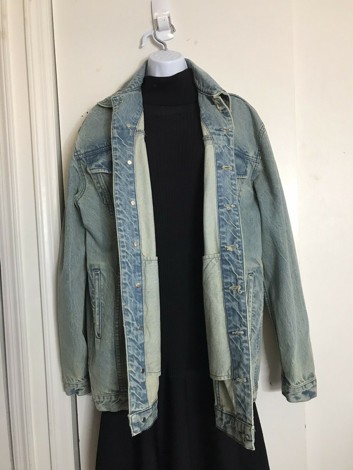 JOHN JOHN Lab Long Denim Jacket New W/ tags!