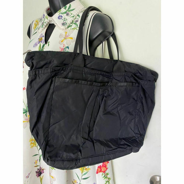 Le Sportsac Women's Black Nylon Tote Bag