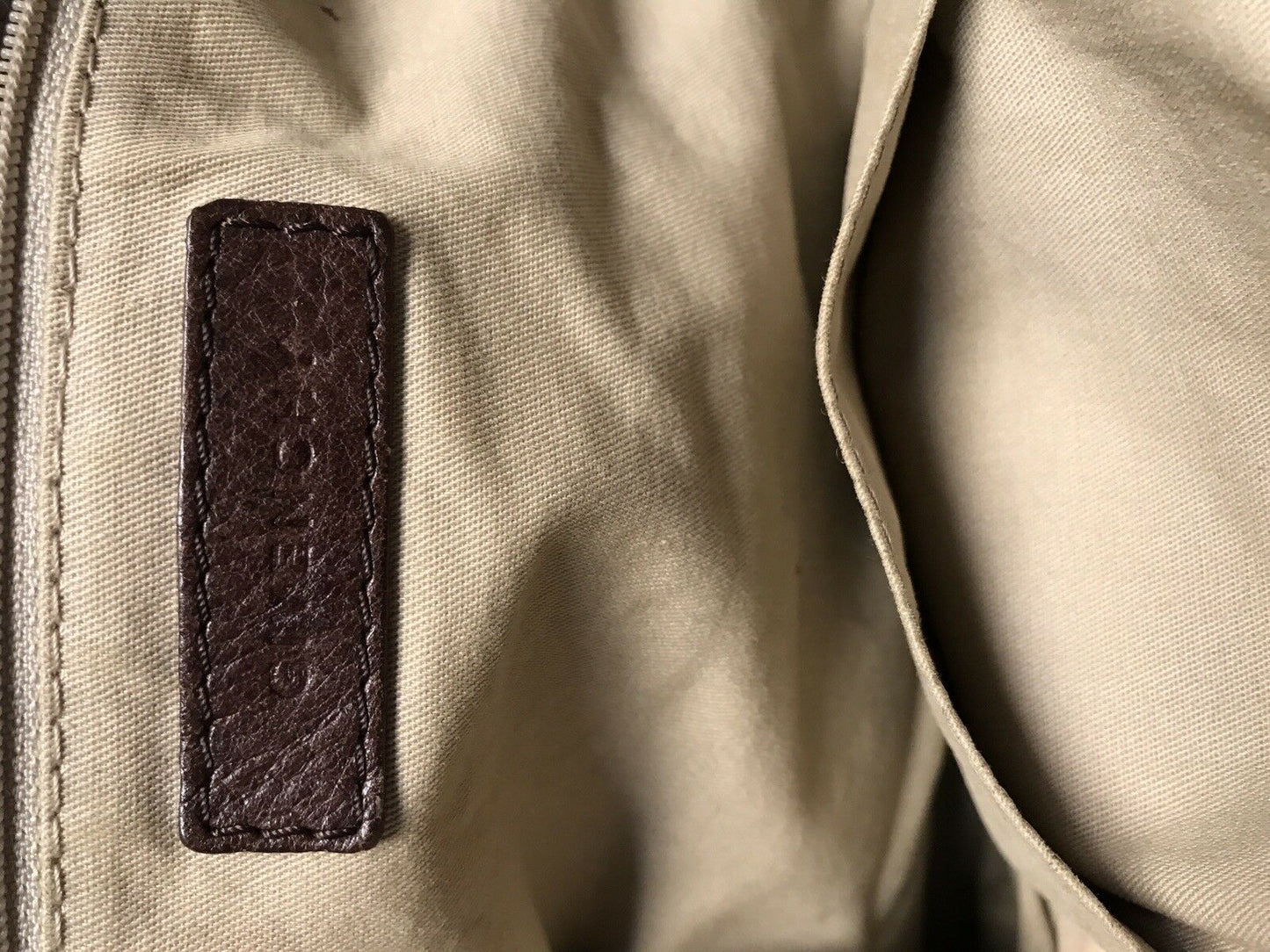 GIVENCHY Brown Leather Nightingale Handbag Msrp $2,200