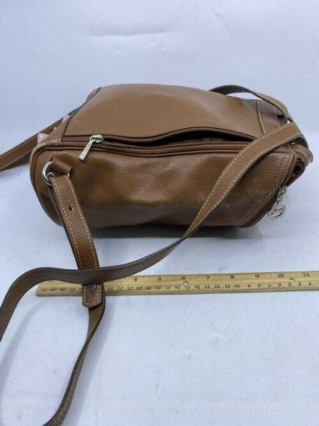 Longchamp Extra Back Pocket Brown Leather Backpack