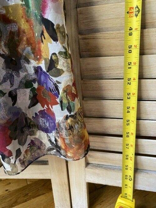 nicole miller multicolor floral msrp long casual maxi dress