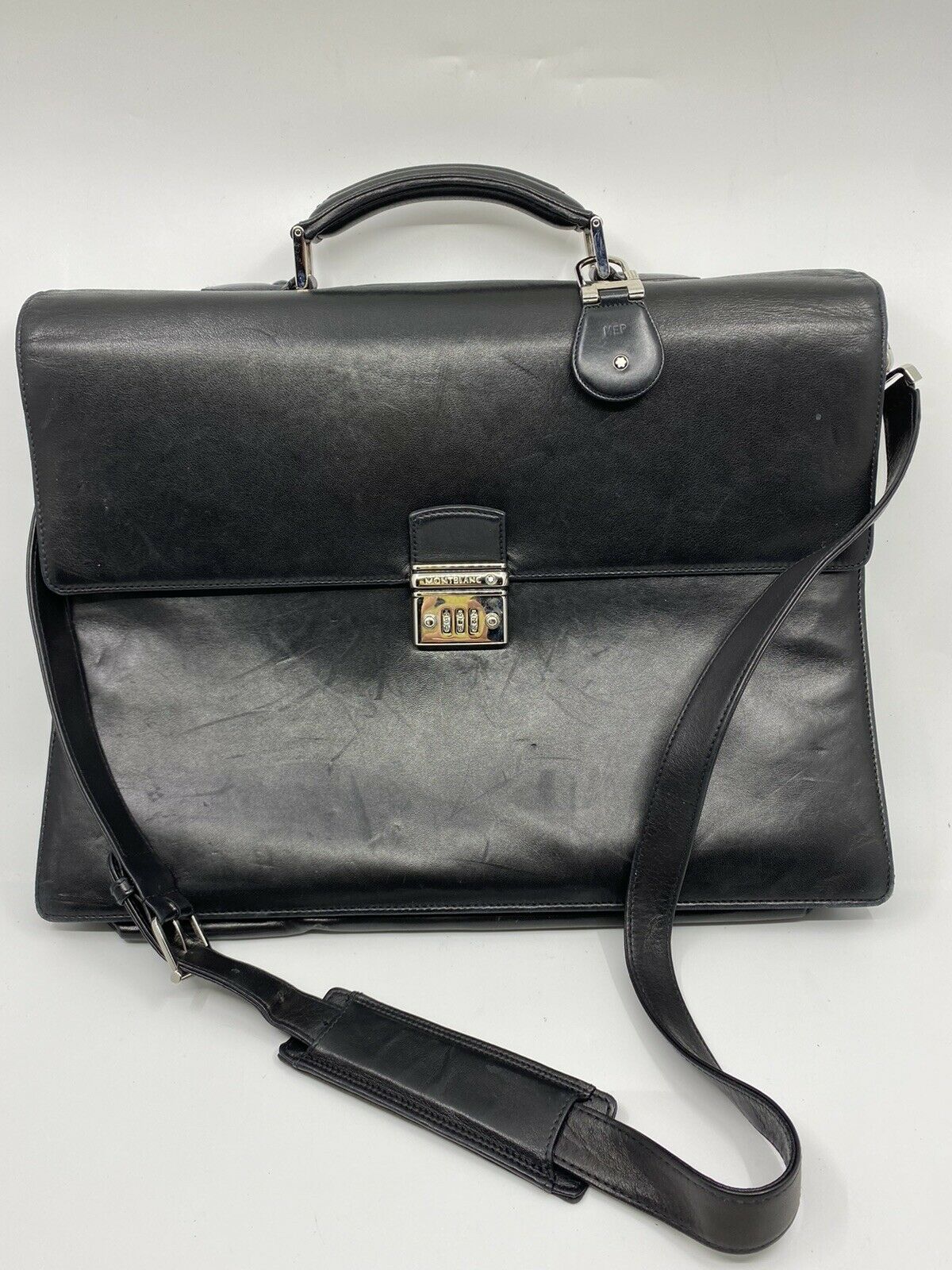 MONT BLANC Leather Briefcase