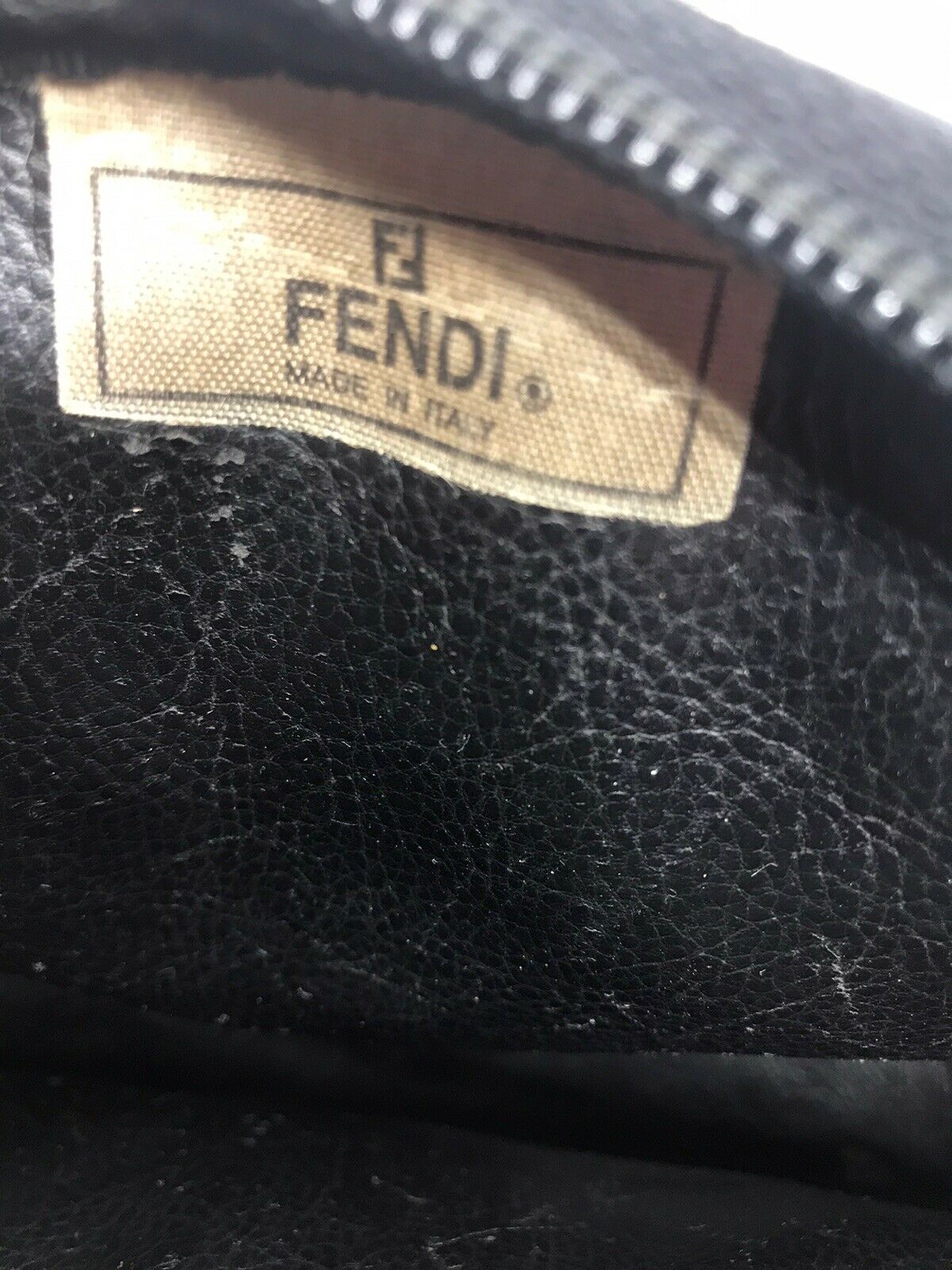 FENDI Vintage All over logo small crossbody