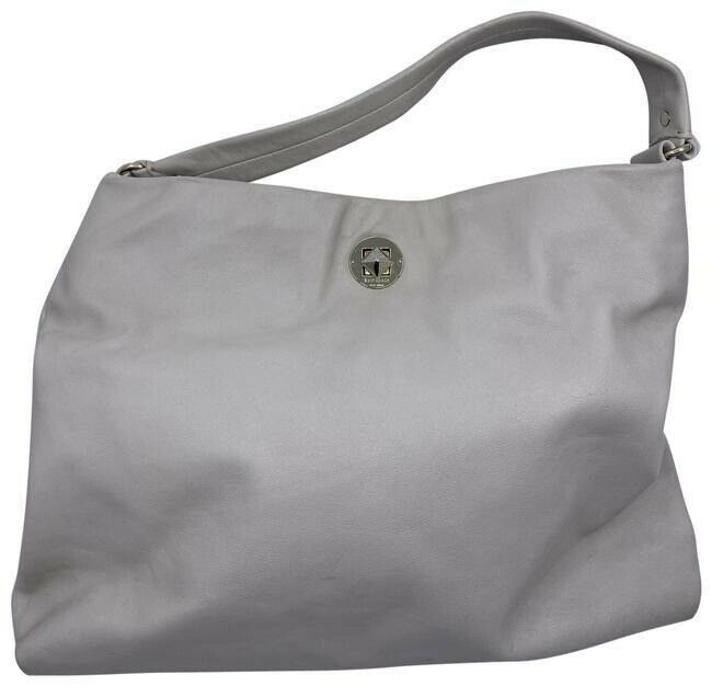 kate spade bag beige leather tote