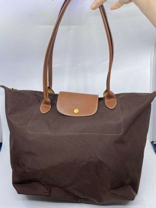 Longchamp Shopping Large Brown Tote