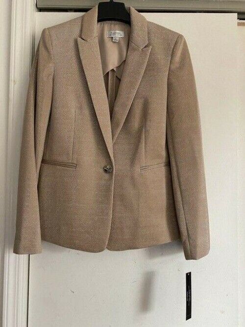 elie tahari champagne jacket