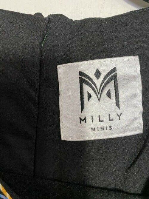 milly minis rainbow new short casual dress