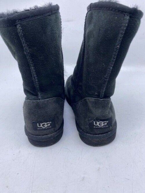 Ugg Australia Black Classic Mid Bootsbooties Size Us