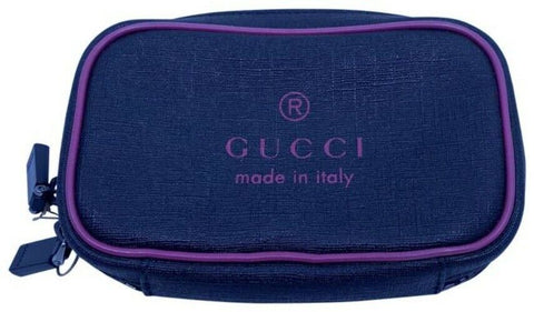 Gucci Black Trademark Cosmetic Bag
