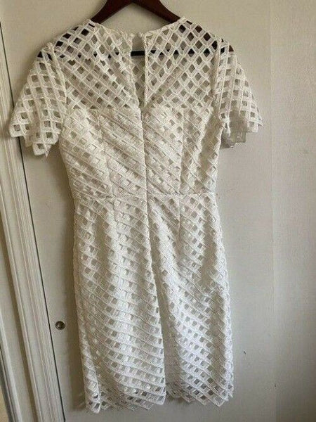 milly white new msrp short formal dress