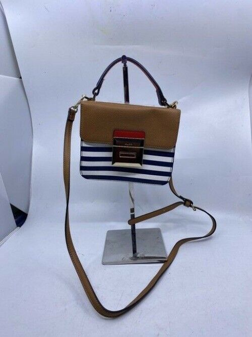 Aldo Cute Stripped Faux Leather Cross Body Bag