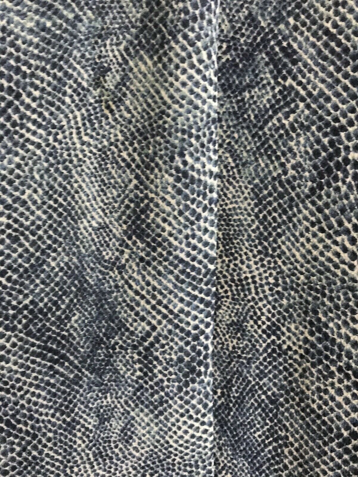 TORY BURCH Snake Print Silk LS  Dress