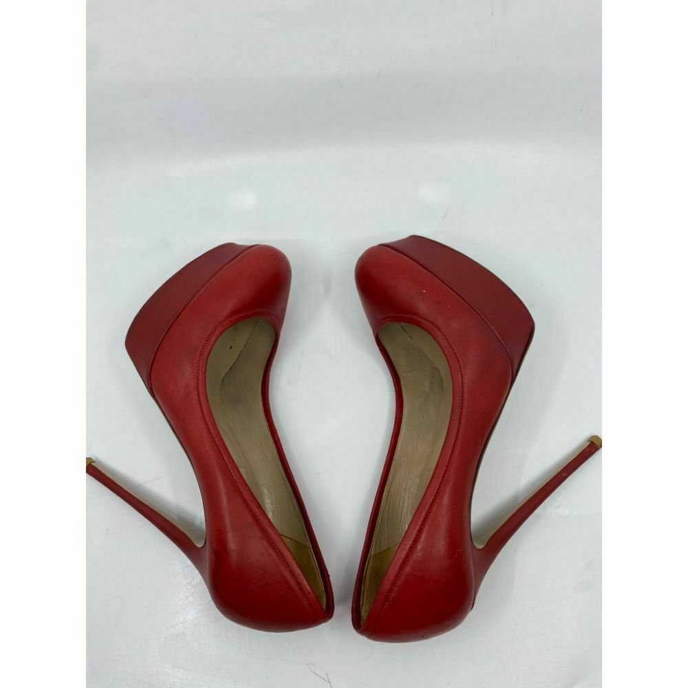 VALENTINO Red High Heels Size 37 Msrp 990 Made in Italy