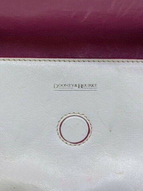 dooney and bourke mini purse white leather tote
