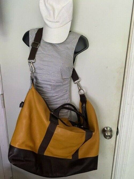 Marco Buggiani Browntan Leather Weekendtravel Bag