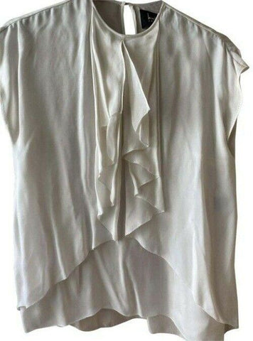 Nicole Miller white msrp small blouse