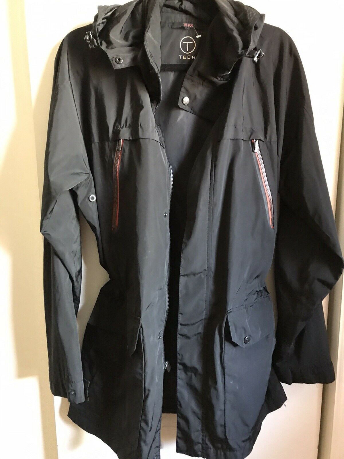 TUMI Men’s Black T Tech Nylon jacket Large