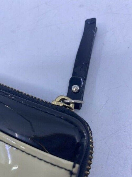 Kate Spade Black White Sailing Striped Large Wallet