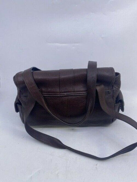 Barbour Pocket Brown Leather Shoulder Bag