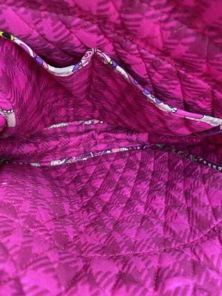 Vera Bradley Msrp Pink Gray Backpack