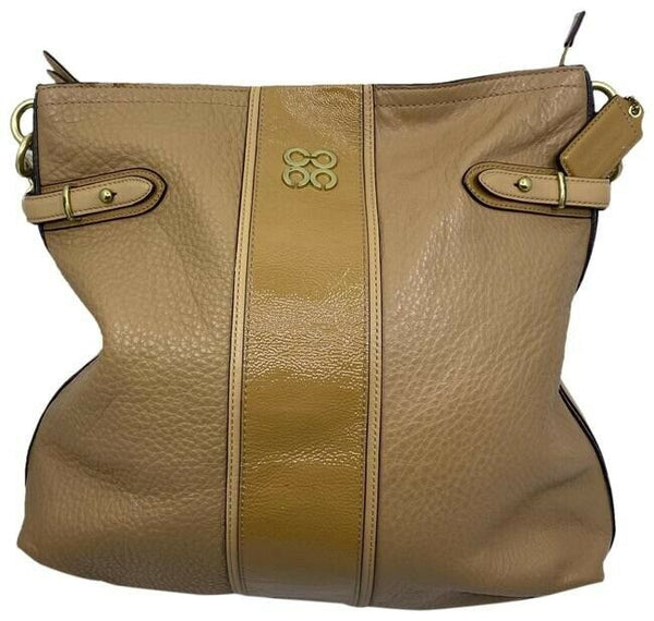 Coach Tote Tan Leather Shoulder Bag