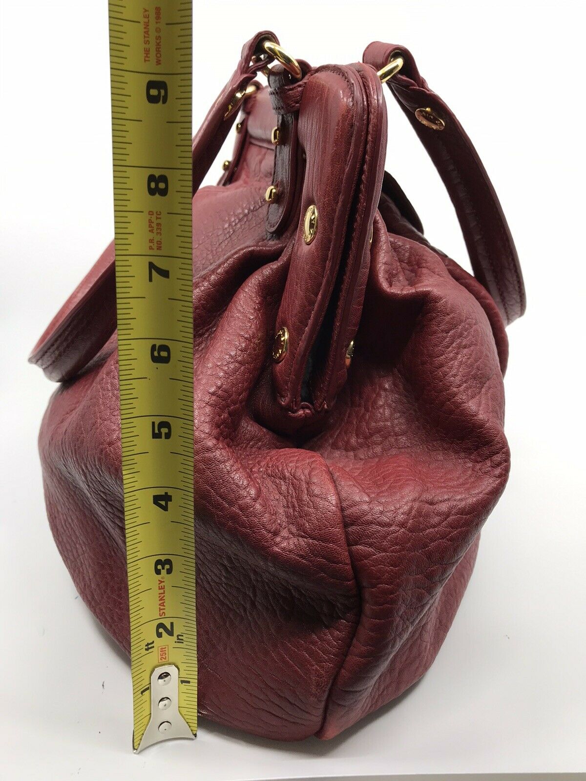 BADGLEY MISCHKA Red Leather Shoulder Bag