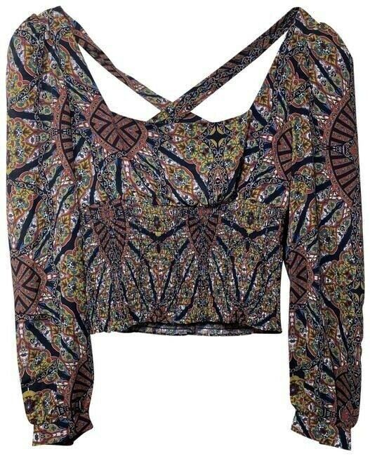 nicole miller multicolor new paisley msrp