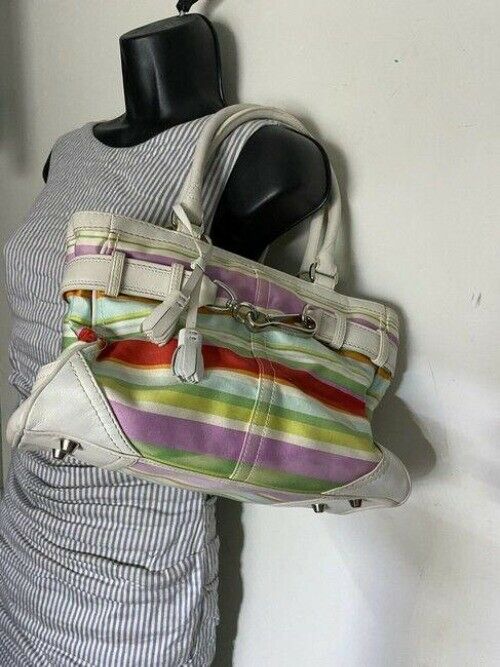 Coach Small Handbag Multicolor Tote