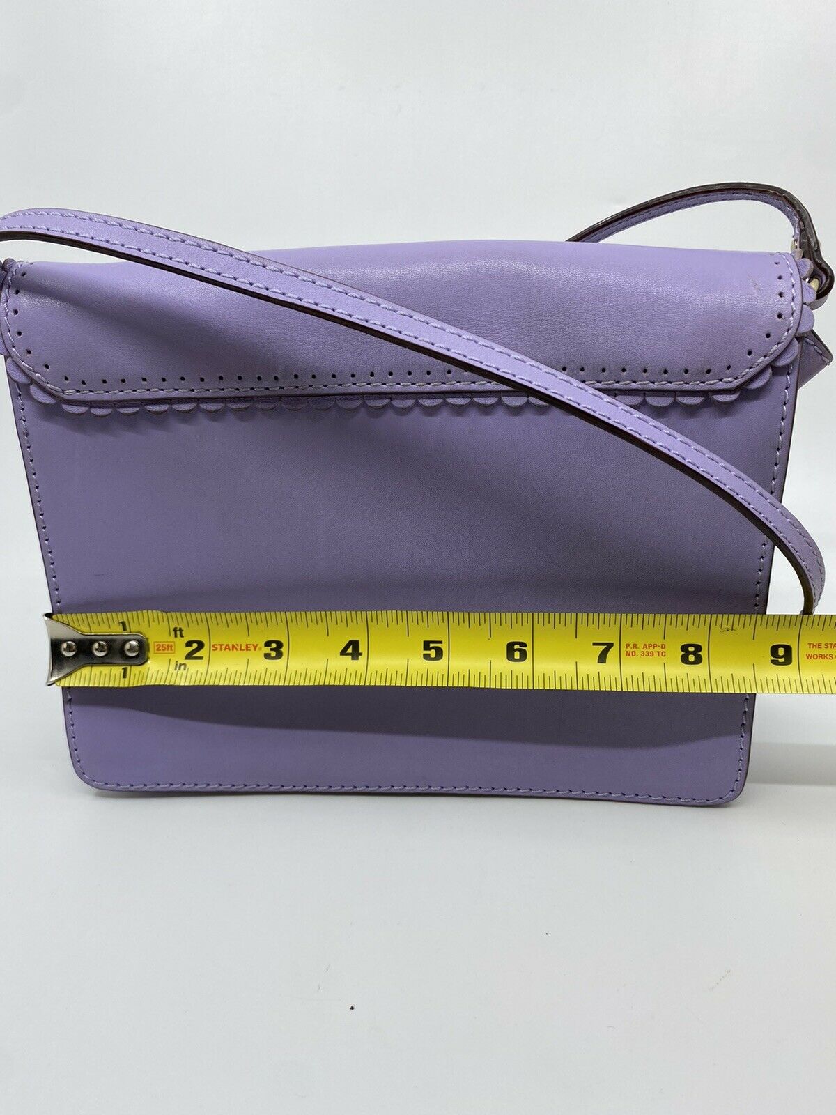KATE SPADE Lavander leather crossbody