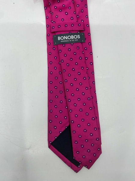 NWT BONOBOS Neck Tie Pink Diamond Great for Spring MSRP 98