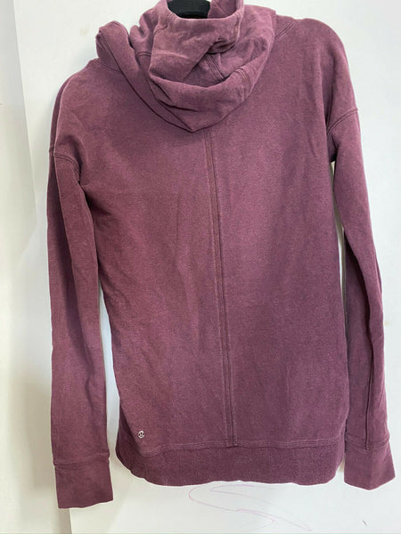 LULULEMON Womens Red Brown Long Sleeves Stylish Sweaters Size: 4
