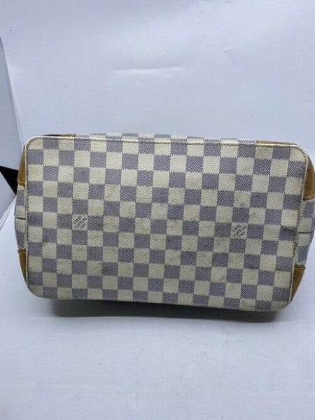 Louis Vuitton Hampstead Vintage Cream Damier Azur Canvas Shoulder Bag