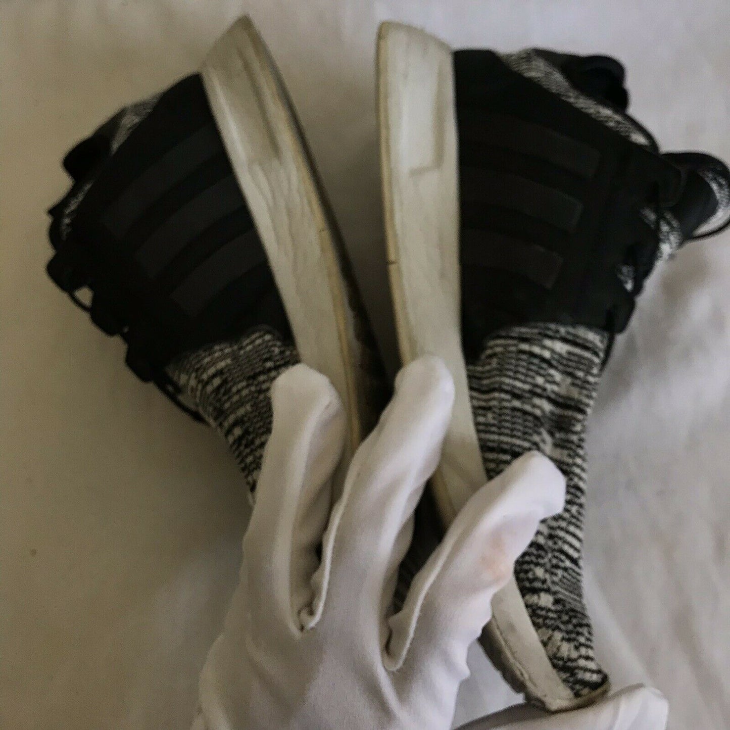 Adidas X.PLR w/ cloud foam Black/ White Sz 9