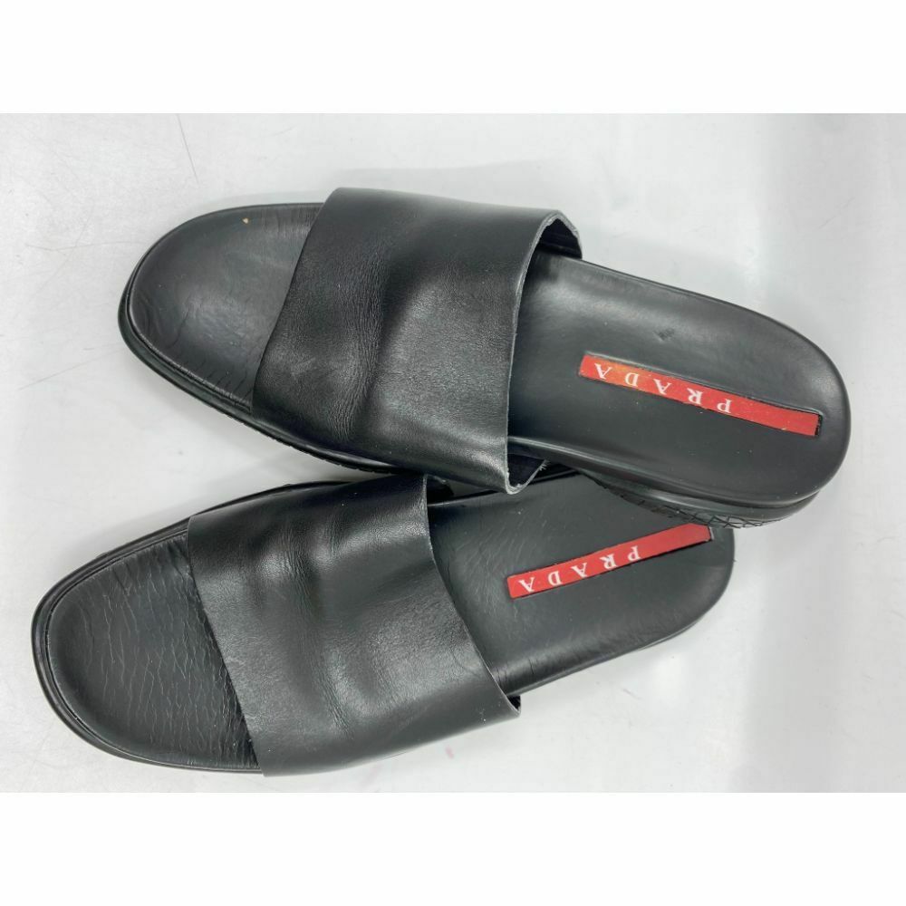 PRADA Women Slippers Size 38.5 Msrp 690
