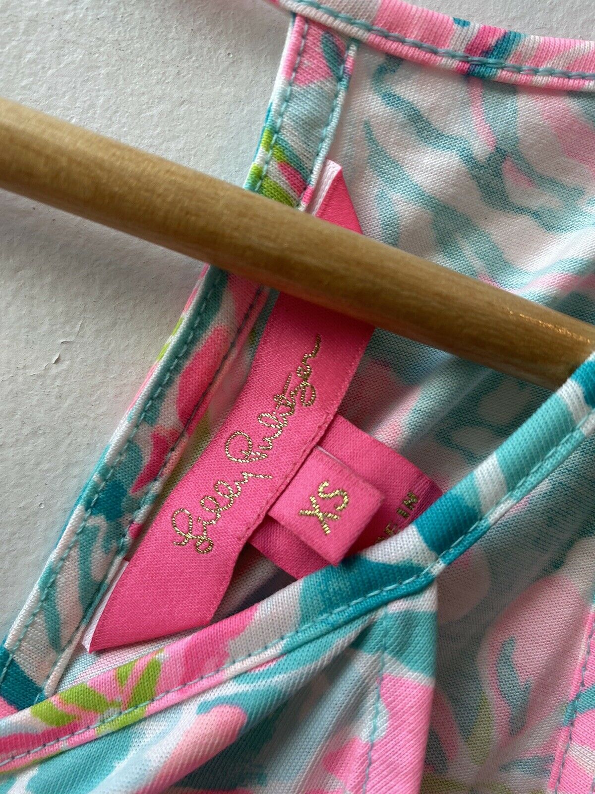 NWT! Lilly Pulitzer  Pink Printed dress XS