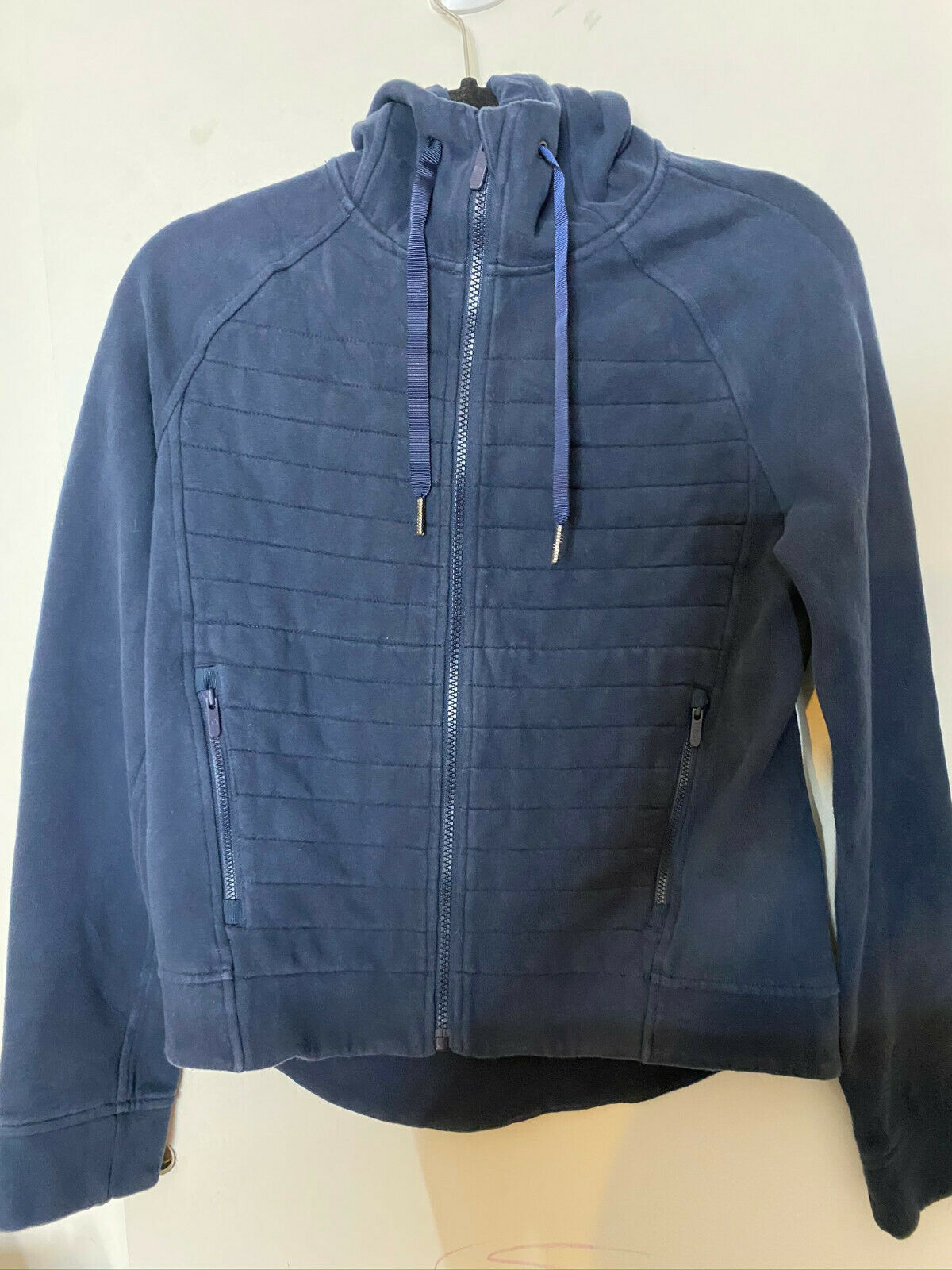 LULULEMON Womens Ash Blue Long Sleeves Stylish Hoodies Size: 4