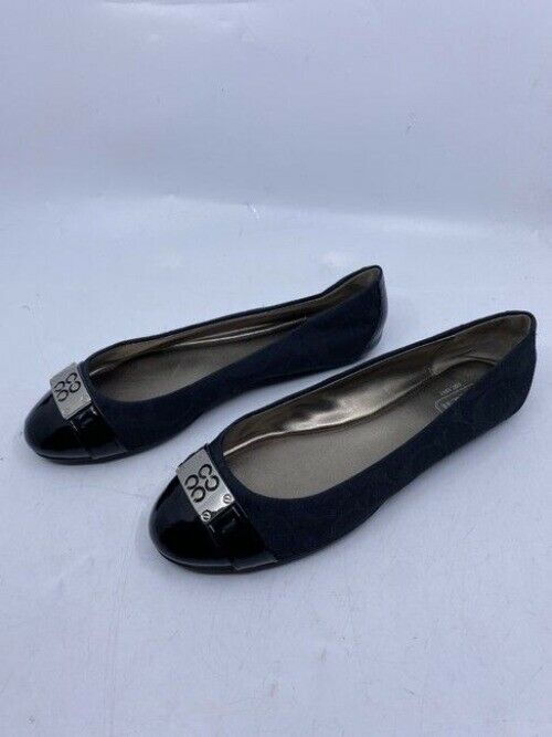Coach Black Women S London Flats Size Us