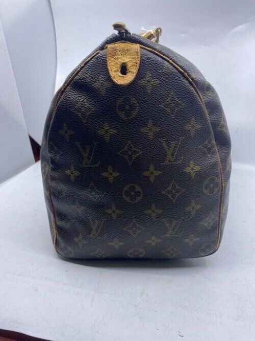 Louis Vuitton Speedy Brown Monogram Canvas Shoulder Bag
