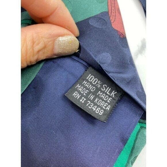 NWOT Looney Tunes Neck Tie Country Club Green Navy