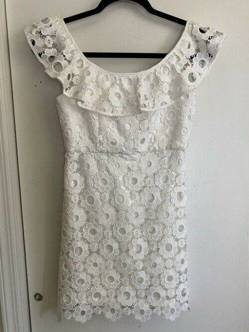milly minis white new girls night out dress