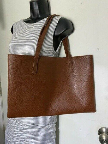 Vince Camuto msrp bronze leather shoulder bag