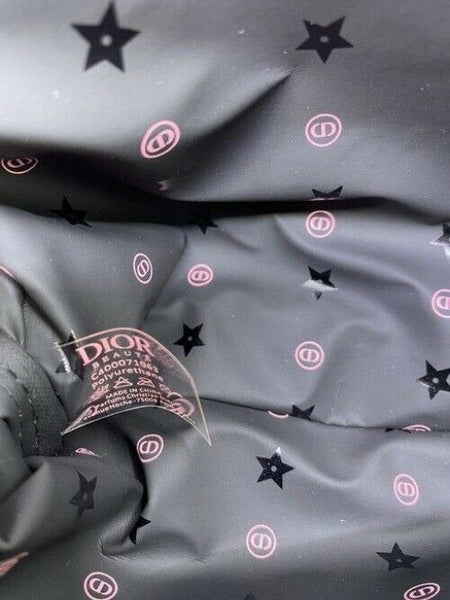 Dior Pink Pouch Suede Cosmetic Bag