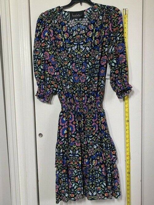 nicole miller multicolor new knee length printed msrp