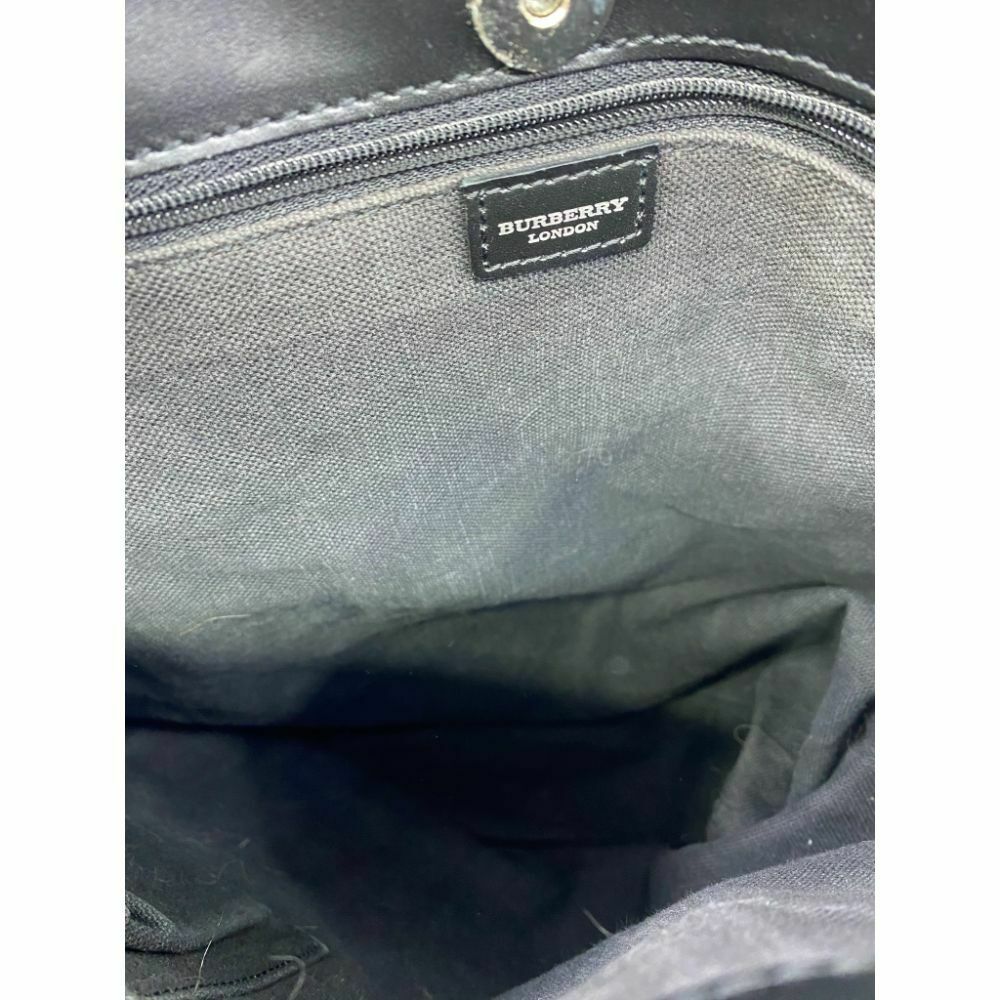 BURBERRY Large Nova Check Cream Gray Tote Bag