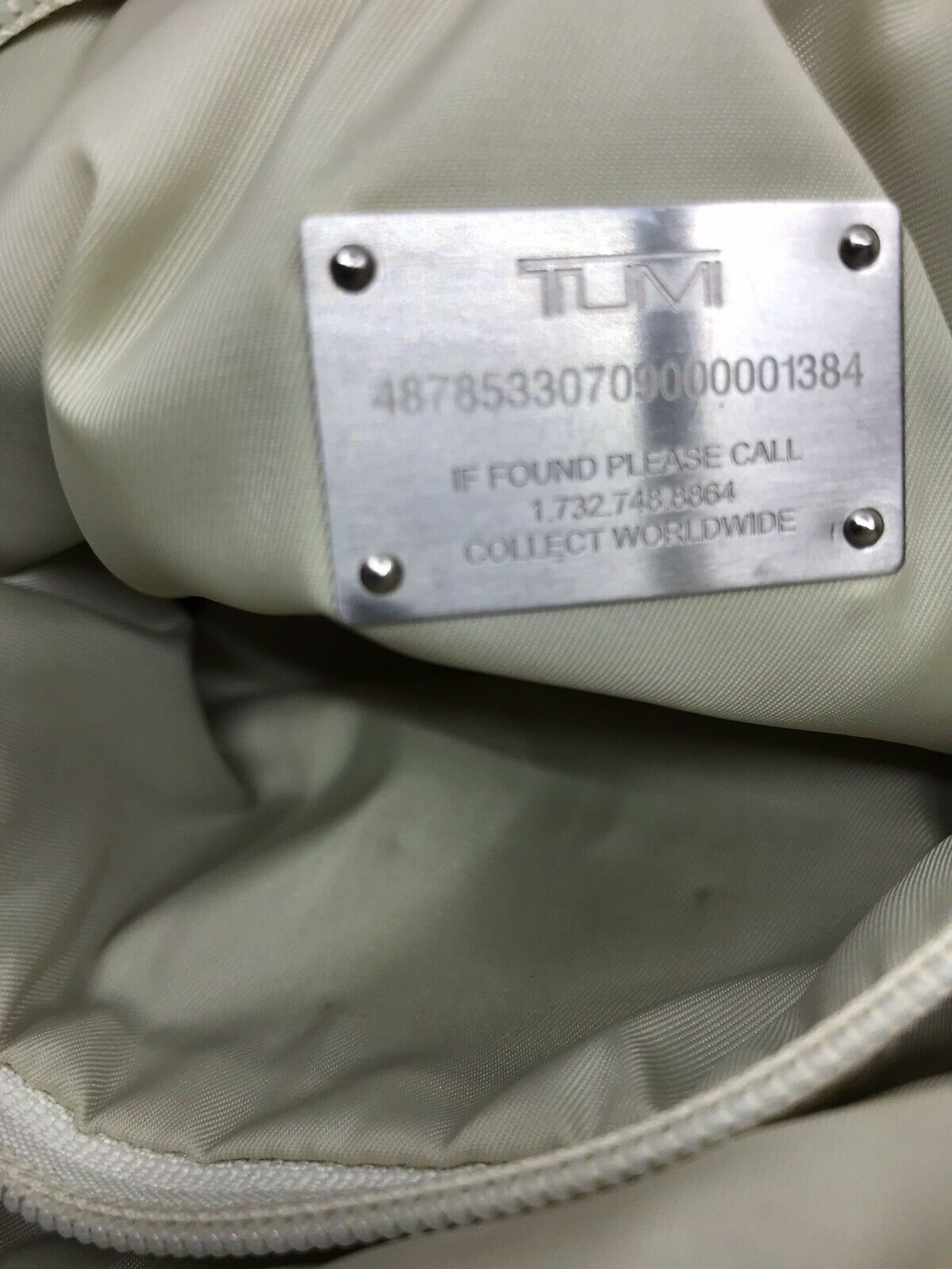 TUMI Nylon Crossbody Bag