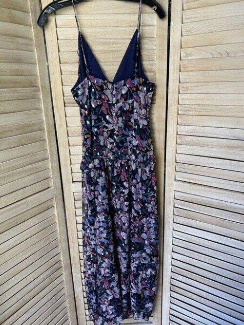 Nicole Miller Purple Blue Teal Msrp Mid Length Short Casual Dress