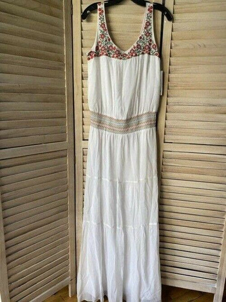 nicole miller white msrp long formal dress