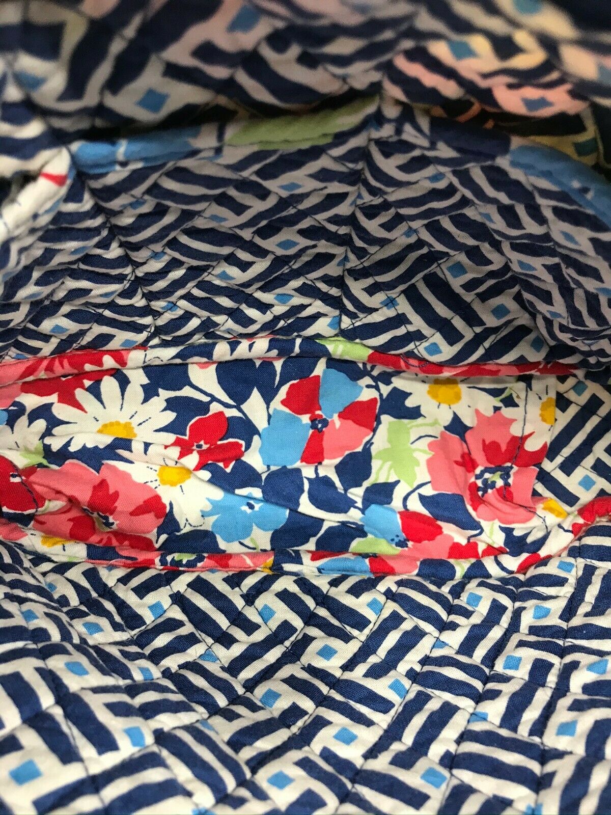 Vera Bradley Quilted Crossbody / Shoulder Bag