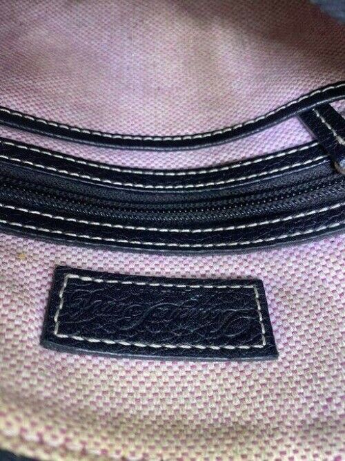 Dooney and Bourke black leather cross body bag