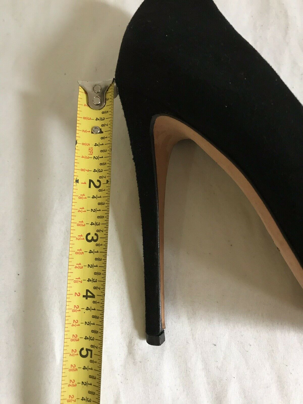 BARNEY’S New york Black Suede high Heels Sz 9